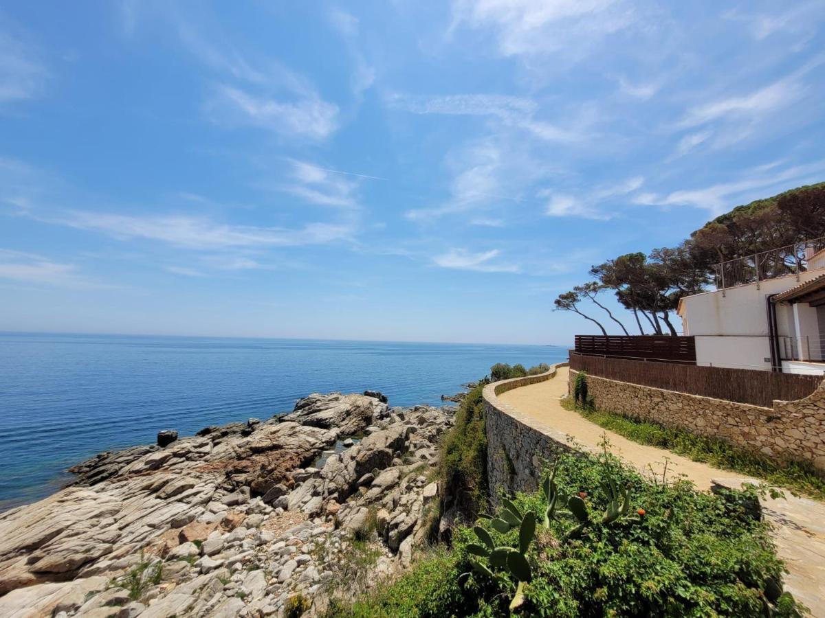 Playa Canadell Mar P Primera Linea De Mar Con Terraza Калелья-де-Палафружель Экстерьер фото